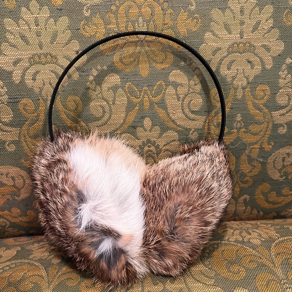 Real Rabbit Fur Earmuffs - Picture 6 of 8
